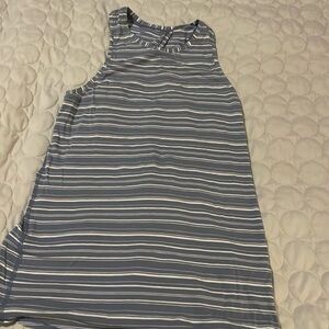 Lululemon tank top size 4 blue striped